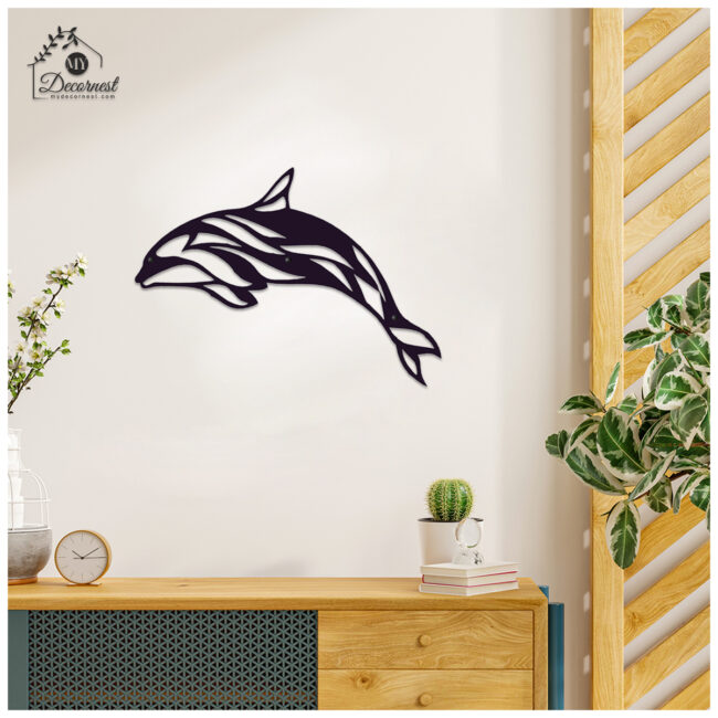 Fish Wall Metal Art | Ocean-Inspired Artwork | Stylish & Modern Home Décor | Easy Installation - Image 4